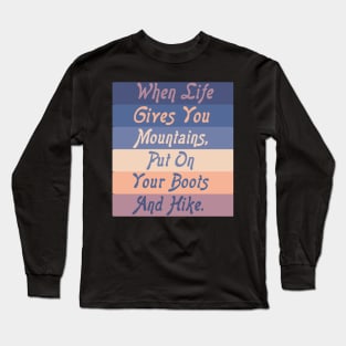 Uplifting Mood Long Sleeve T-Shirt